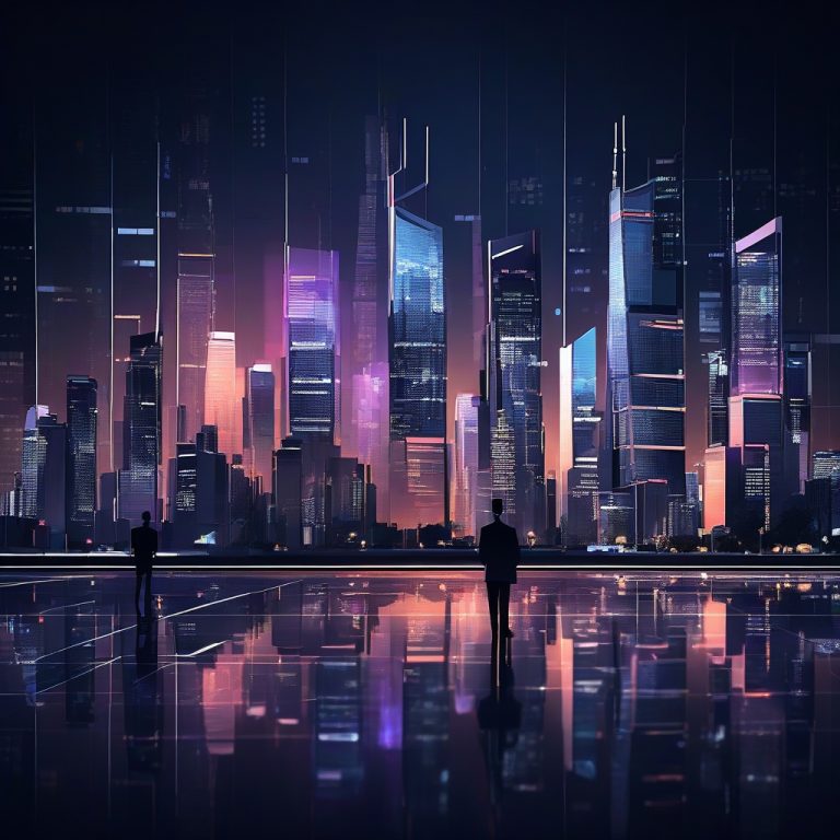Leonardo_Diffusion_XL_A_modern_city_skyline_with_skyscrapers_i_0-1