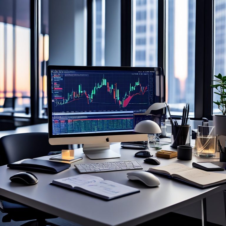Leonardo_Diffusion_XL_A_professional_desk_setup_featuring_a_pr_0-1