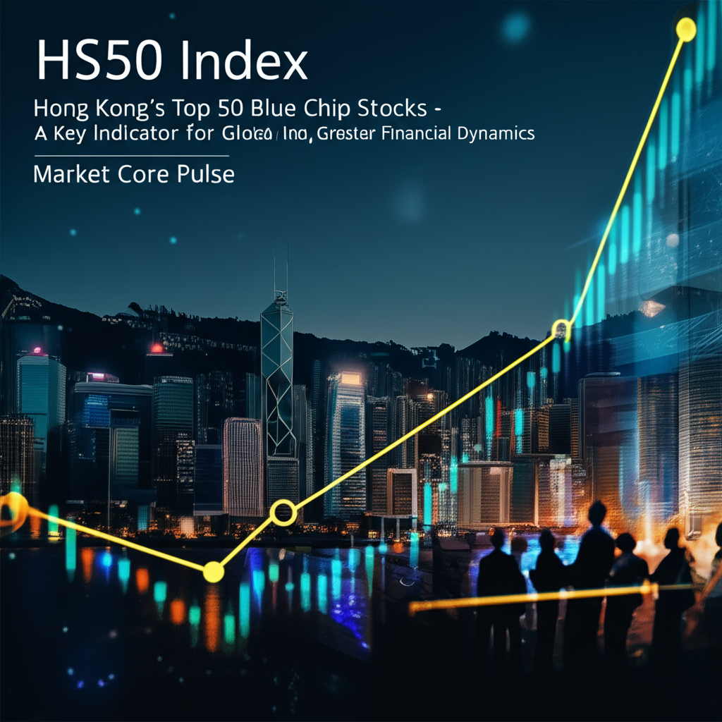 HS50指數代表香港頂尖50家藍籌股，是全球投資者掌握大中華金融動向的重要指標，圖示市場核心脈動