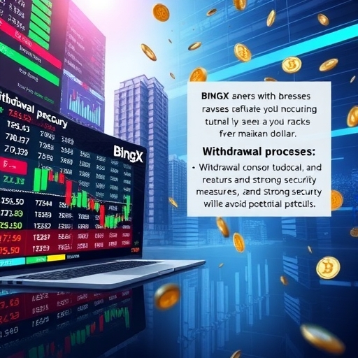 BingX 出金教學：動態加密貨幣市場情境圖示