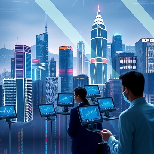 2025年璀璨發光的香港未來城市景觀