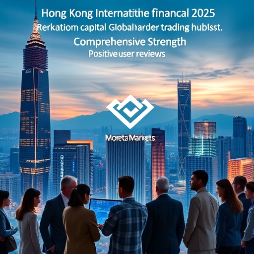 夜幕下的香港天際線，象徵金融科技與傳統金融的融合發展