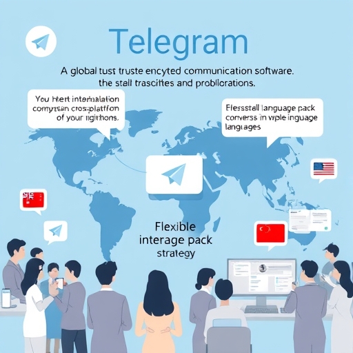 Telegram 繁體中文介面設計概念圖