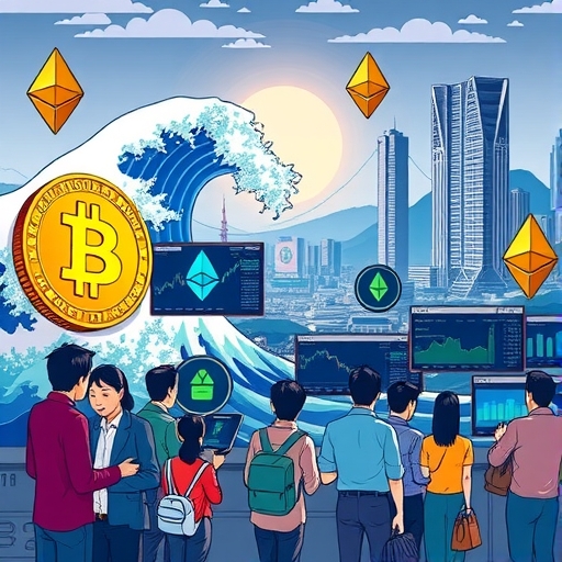 全球虛擬貨幣交易所生態與台灣投資者連結示意圖
