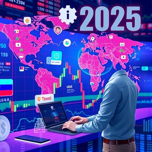 2025年全球外匯市場未來感示意圖
