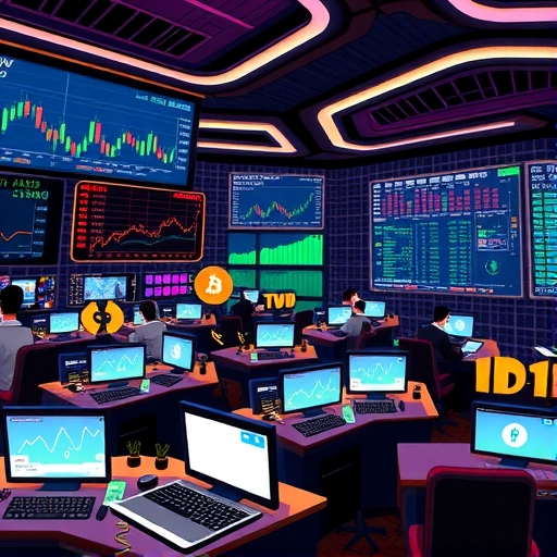 Flux_Schnell_A_vibrant_online_platform_depicting_a_bustling_cr_0-1