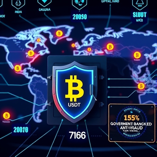 全球數位金融景觀，顯示加密貨幣交易所的合規與安全佈局