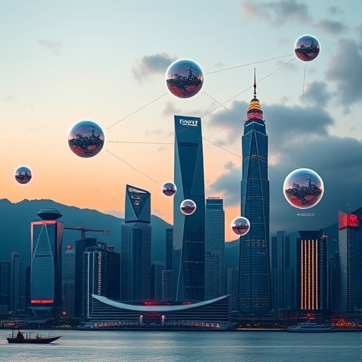 Flux_Schnell_Vibrant_Hong_Kong_skyline_at_dusk_with_futuristic_0-1