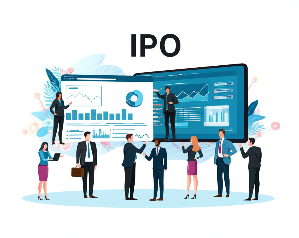 IPO主要參與者圖解：企業、承銷商、交易所與投資者共同協作