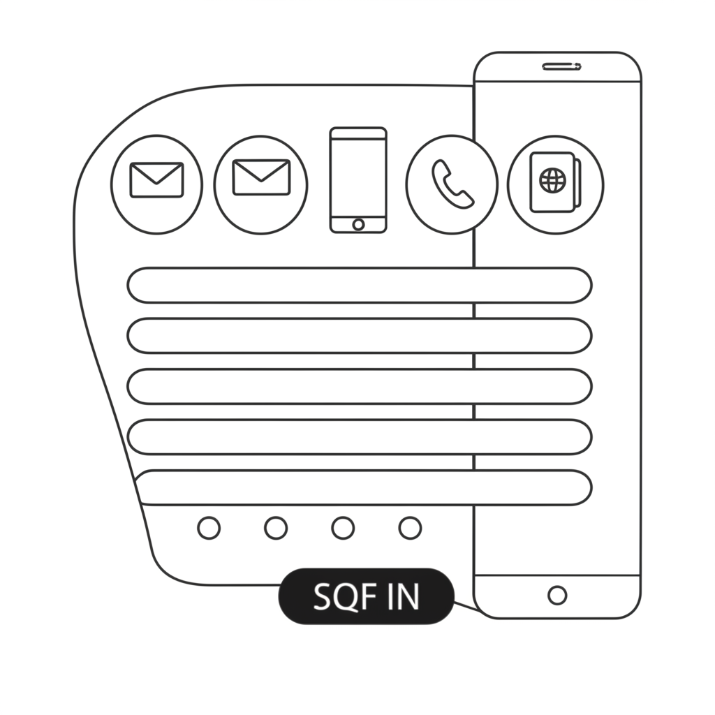 使用者友善的介面插畫，引導新用戶逐步完成註冊與身份驗證流程