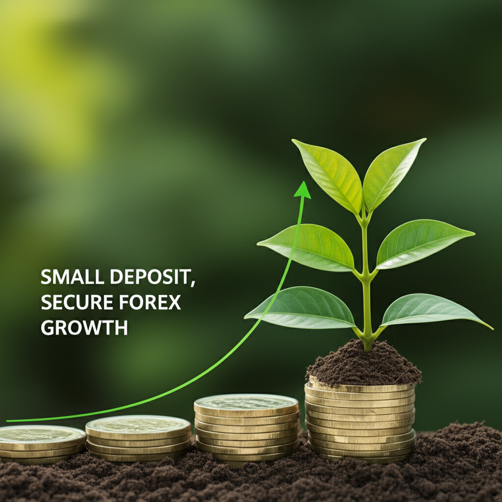 Small deposit, secure forex growth.
