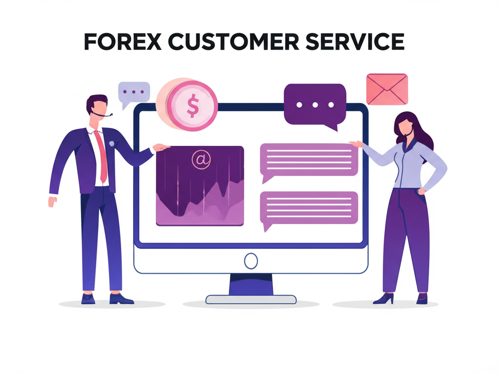 Forex customer service quality illustration