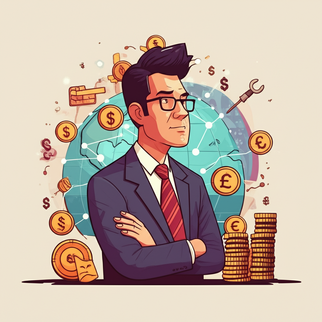全球外匯市場投資者插圖