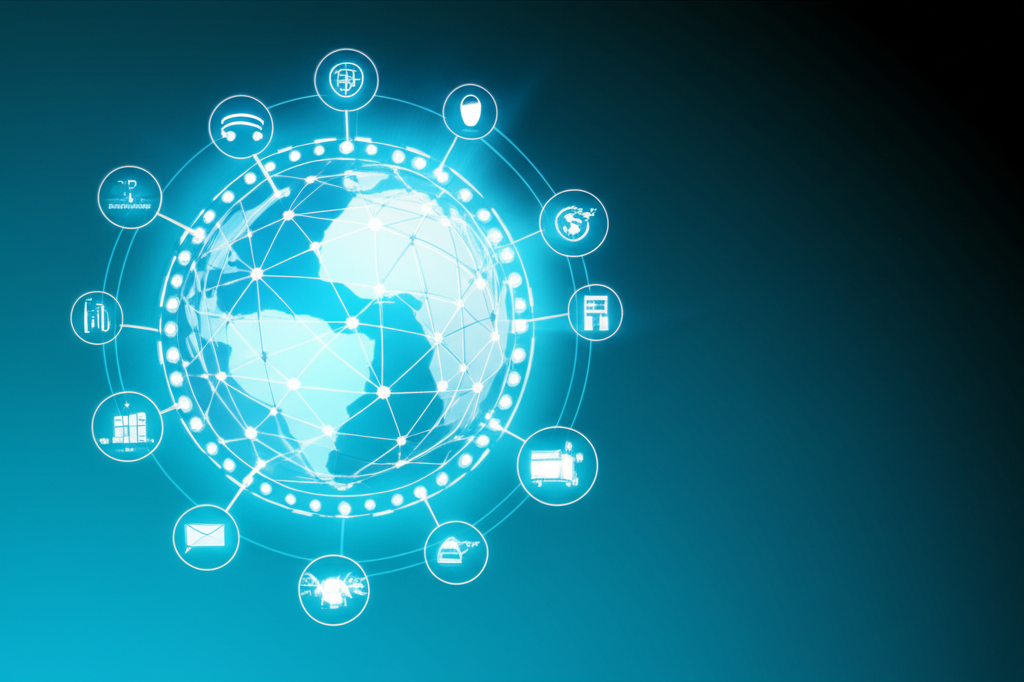 Global trading support concept