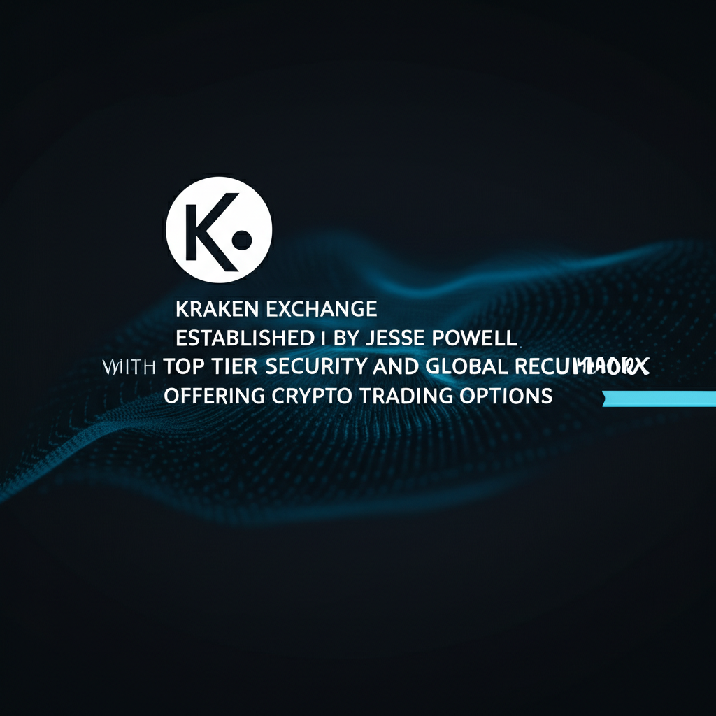 Kraken 交易所由 Jesse Powell 於 2011 年創立，具備頂級安全與全球合規的加密交易插圖