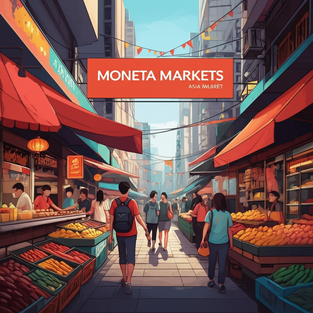 Moneta Markets Asia market illustration