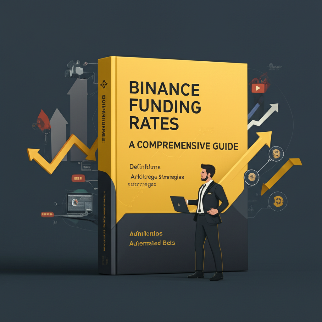Illustration of a guide to Binance funding rates and arbitrage strategies
