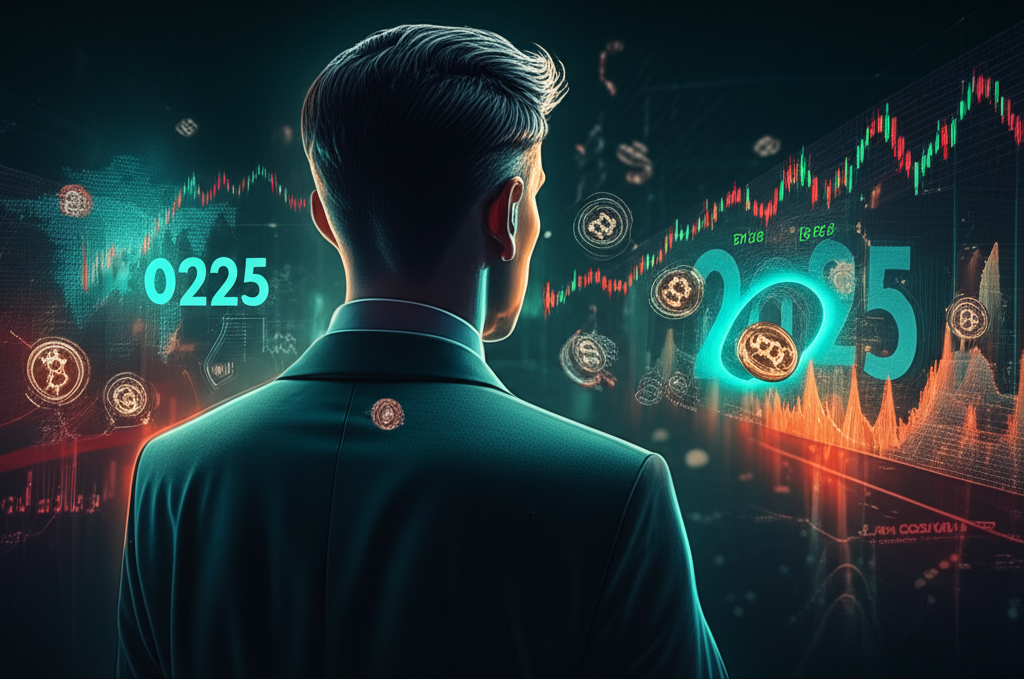 投資者在2025年市場環境中操作外匯交易,展現科技與全球視野的結合