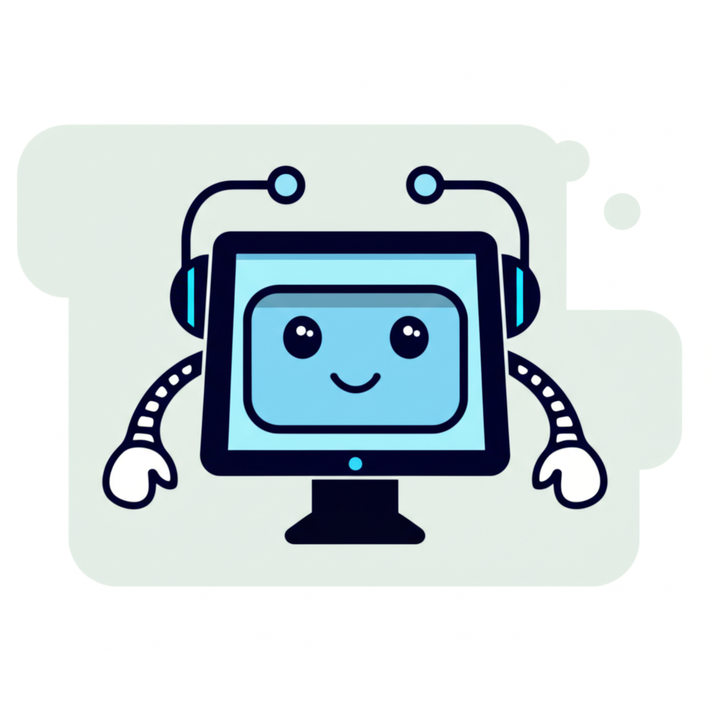 AI 助手接收清晰指示,準備以最高標準執行任務的插圖風格