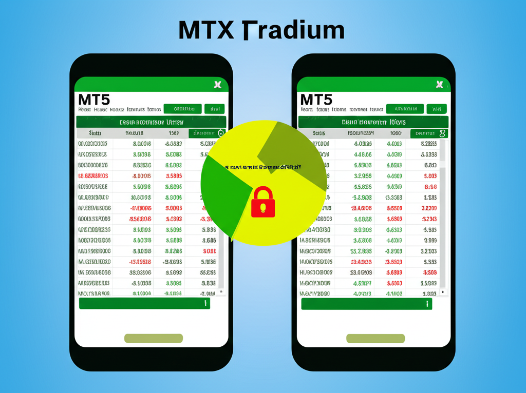 真實MT5交易畫面與假冒平台對比插圖