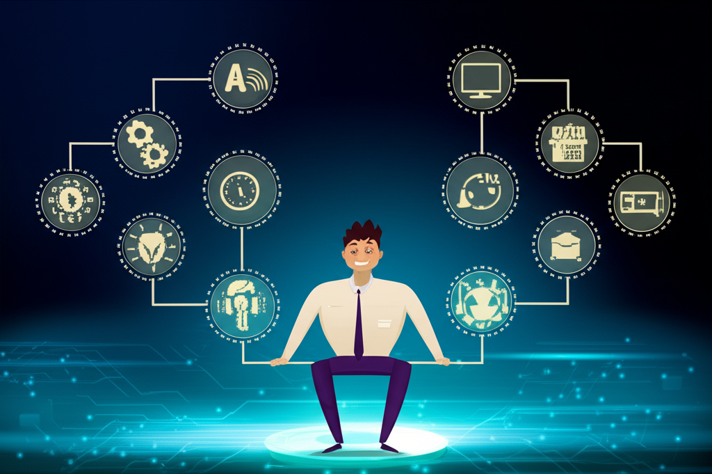 AI 工具賦能個人與企業主的插圖