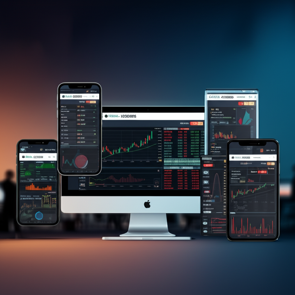 群益期貨穩定交易平台與市場分析及客戶服務的生態系統示意圖