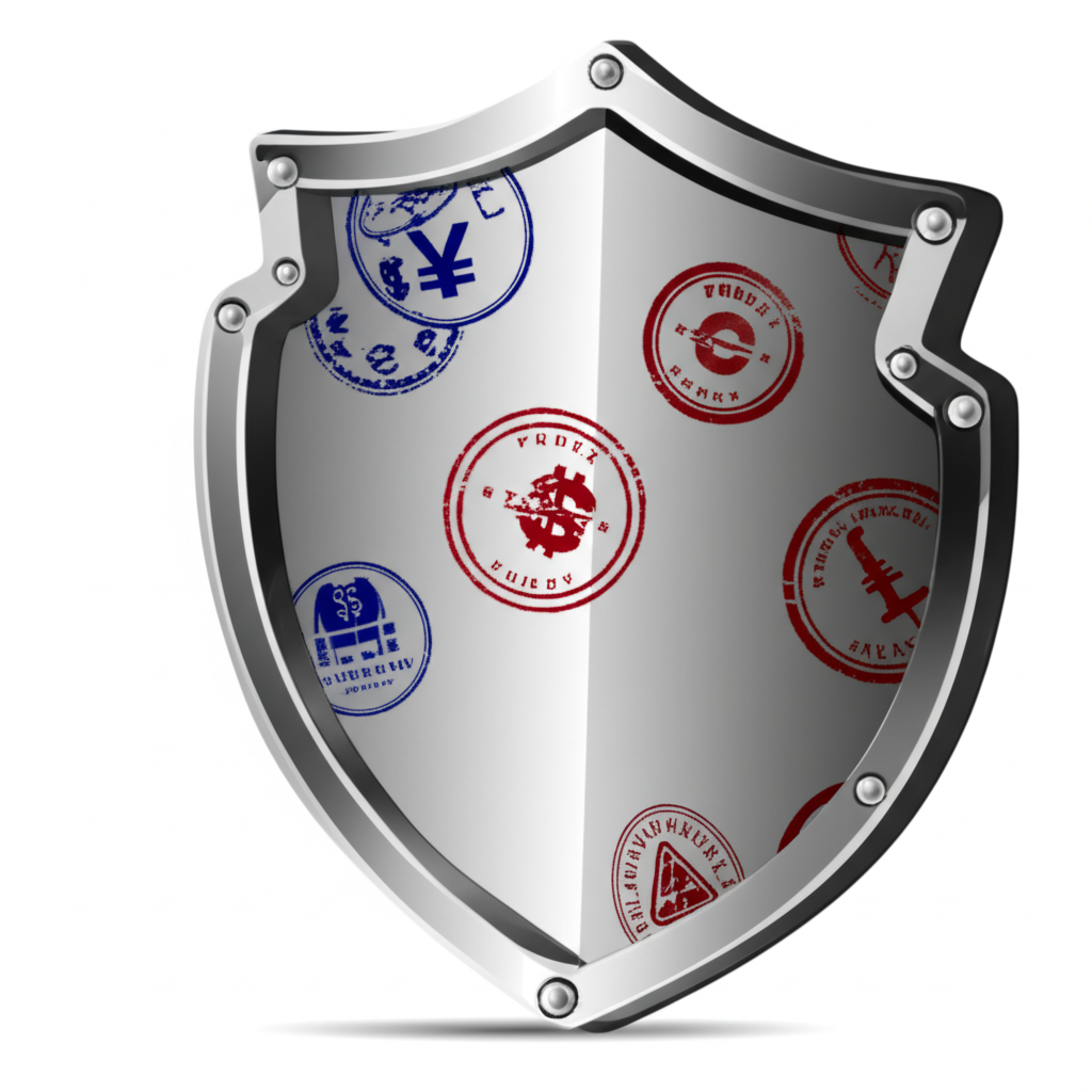 外匯經紀商監管盾牌插圖