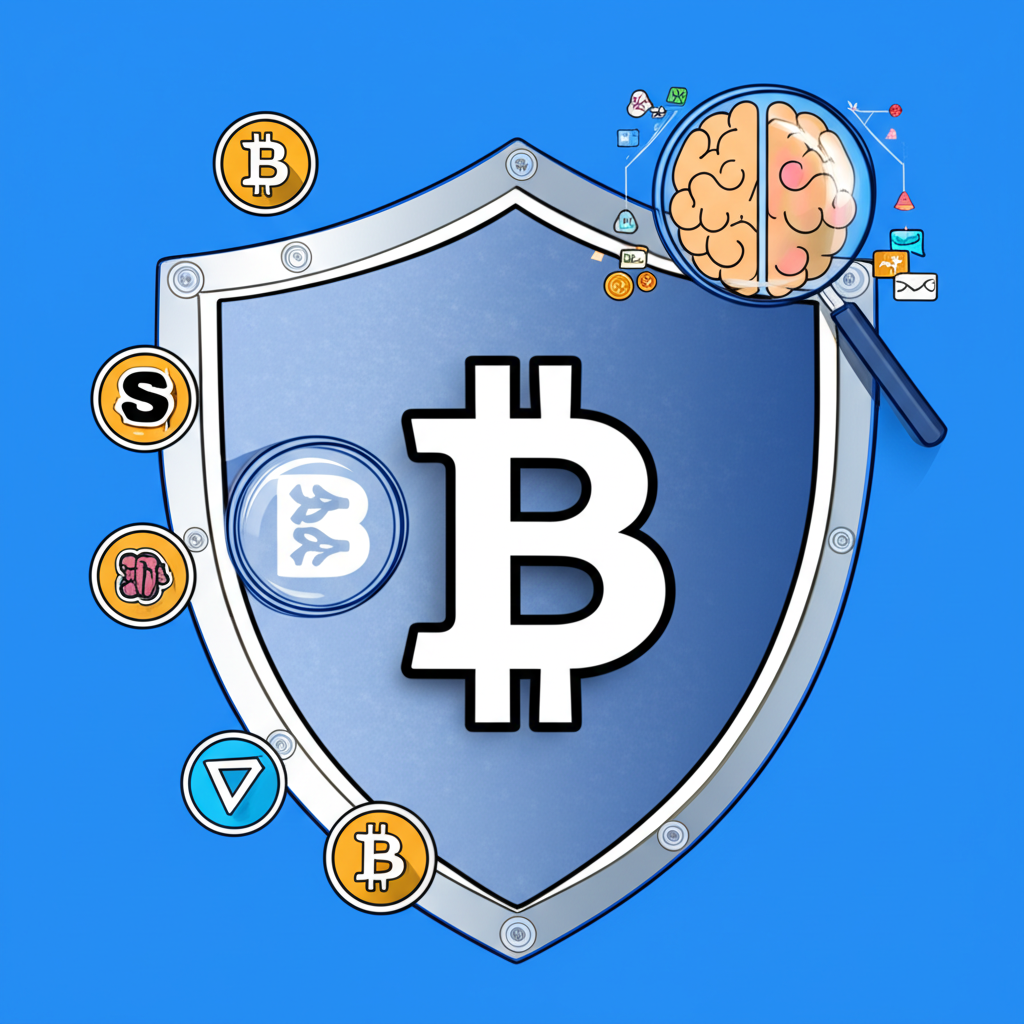 防護盾保護加密資產,放大鏡檢視各類詐騙類型,大腦分析詐騙者的心理操弄手法