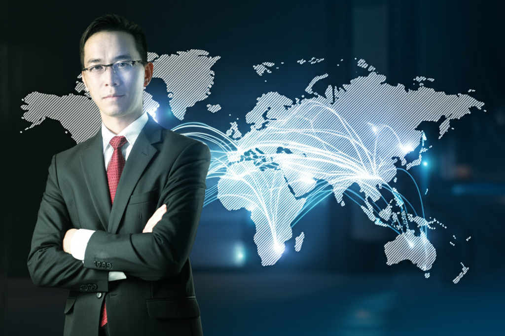 台灣投資者在世界金融地圖前進行決策